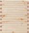 vidaXL - Plantenbak - 60x60x68,5 - cm - massief - grenenhout