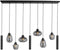 Steinhauer Reflexion 3796ZW - Hanglamp - Hoogteinstelbaar - Zwart