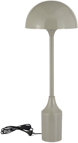 PTMD Tafellamp Tanaiya - 31x31x80 cm - Ijzer - Creme