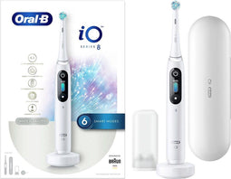 Oral-B iO 8 - Elektrische tandenborstel - 6 poetsstanden - Wit