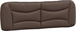 vidaXL - Hoofdbordkussen - 160 - cm - kunstleer - bruin