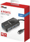 Trust Oila - USB 3.0 Hub - 4 Poorts USB Type C naar Type A - Zwart