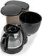 Nedis KACM150EBK - Koffiezetapparaat - 1,25 liter voor 10 koppen - Zwart