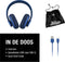 Fresh 'n Rebel Clam Ace - Draadloze Over-Ear Koptelefoon - ANC 60 uur speeltijd - Blauw