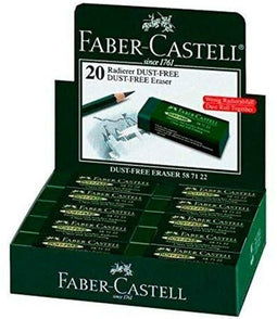 Gom Faber-Castell Groen 20 Stuks – Milieuvriendelijk en Compact