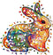 UNIDRAGON Houten Puzzel Voor Volwassenen Dier - Schitterend Konijn - 700 stukjes - Royal Size 53x55 cm