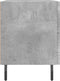 vidaXL - Nachtkastje - 40x35x47,5 - cm - bewerkt - hout - betongrijs