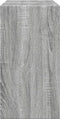 vidaXL - Wastafelkast - 63x29x55 - cm - bewerkt - hout - grijs - sonoma - eikenkleurig