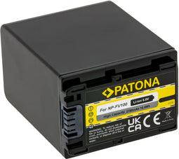Patona 1118 - Accu Li-Ion 3300 mAh - Compatibel met Sony FV100