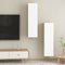 vidaXL - Tv-meubels - 2 - st - 30,5x30x110 - cm - bewerkt - hout - wit - sonoma - eiken