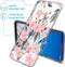 iMoshion Hoesje Geschikt voor Motorola Moto G8 Power Hoesje Siliconen - iMoshion Design hoesje - Roze / Transparant / Cherry Blossom