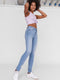 Noisy May NMLUCY NW SKINNY JEANS - Dames Jeans - Skinny - Lichtblauw - Maat 28 X L32