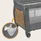 Lionelo Stefi Plus - Campingbedje 4 in 1 - Bodemverhoger - 60x120 cm (0-36 maanden)
