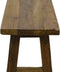 Eetbank Lawas - 182x34x20 - Naturel - Rustiek oud teak