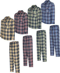 Cappuccino Italia - Alba Pyjama set - Lange mouwen 100% katoen - Rood (1 stuk)