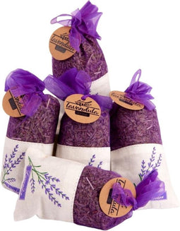 Premium Biologische Lavendel geurzakjes | 5 stuks x 20 gram | geurzakjes voor kledingkast