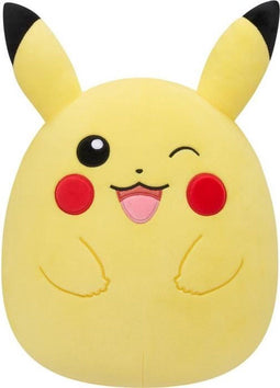 BANDAI Pokémon - Squishmallows - Grote ultrazachte knuffel 50 cm - Geel