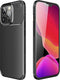 iMoshion Hoesje Geschikt voor iPhone 13 Pro Hoesje Siliconen - iMoshion Carbon Softcase Backcover - Zwart