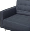 ABERDEEN - Chesterfield fauteuil - Donkergrijs - Polyester