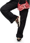 POSH by Poelman CHARLIE - Dames Sneakers - Vetersluiting met comfortabele zool - Zwart met Bordeaux (2025)