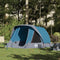 vidaXL - Tent - 4-persoons - waterdicht - blauw