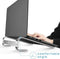 iMoshion Laptop Standaard - Laptopstandaard Anti Slip - Universele Laptophouder - Aluminium - Zilver