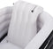Juskys Opblaasbaar Ligbad M - PVC - 300 L - Zwart/Wit