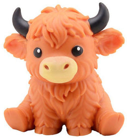 Johntoy Highland Koe - Squeeze Anti-stress - Grappig