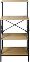 ERRO Keukenrek - Keukenkast - Metaal / Hout - 58x35x122cm