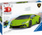 Ravensburger Lamborghini Huracán EVO Groen - 3D Puzzel - 108 stukjes