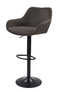 Dutchbone Oliver - Barkrukken - Verstelbare zithoogte 60-80 cm - Anthracite (set van 2)