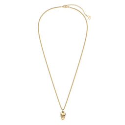 CHOCLI halsketting Schedel 18k verguld
