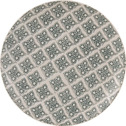 J-Line bord Decoratief Kousa - porselein - blauw/wit