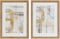 Schilderij DKD Home Decor Abstract (30 x 3 x 40 cm) (2 Stuks)