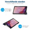 Lenovo Tab M9 - Book Case - Kunstlederen Tri-fold met Standaard - Blauw