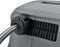 Juskys Flowwaterslangbox - Wandslanghaspel 10m - Automatisch oprolbaar - Inclusief muurbevestiging en multifunctionele douche