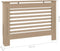 vidaXL Radiatorombouw 172x19x81 cm MDF