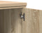 vidaXL - Garagekast - 40x51x85 - cm - massief - grenenhout - sonoma - eikenkleurig