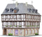 Kibri - 38904 H0 Vakwerkhoekhuis Miltenberg