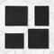 Pure4u Luxe Hotel Handdoek - Zwart -2 stuks - 100x150cm - 550 g/m2