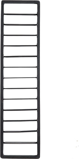 Light&living Wijnrek 13 flessen 40x6x160 cm SORRENTO hout zwart+zwart