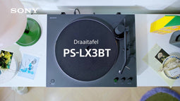 Sony PS-LX3BT - Platenspeler - Bluetooth - Zwart