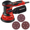 Einhell TC-RS 425 E - Excentrische schuurmachine - 425 W 125 mm met stofafzuiging (3x)