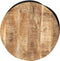 vidaXL - Salontafel - 60x60x40 - cm - massief - ruw - mangohout - zwart