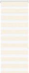 vidaXL - Zebra - Blind - 60x150 - cm - stofbreedte - 55,9 - cm - polyester - marmerbeige