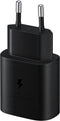 Samsung - USB-C Adapter - 25W Super Fast Charging - Zwart
