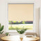 vidaXL - Rolgordijn - verduisterend - 105x150 - cm - stofbreedte - 100,7 - cm - beige