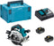 Makita DHS660RTJ - Cirkelzaag 165 mm - 2x 5,0 Ah accu's en snellader - (2 stuks)
