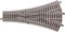 H0 Roco GeoLine (met ballastbed) 61160 Driewegwissel 1 stuk(s)