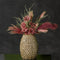 Woonexpress - Vaas Aloha S Goud - Polystone Goud - 40x30x19cm (hxbxd)